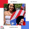 Puerto Rico FlagFan